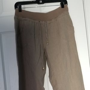 Brown/Tan Linen Pants